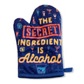 Secret Ingredient Alcohol Oven Mitt Housewarming Gift Pot Holder Christmas Gift Hostess Gift Funny Oven Mitts Cocktails Wine Gifts Graphic Tee – Fan Favorite · Trending Graphic Apparel