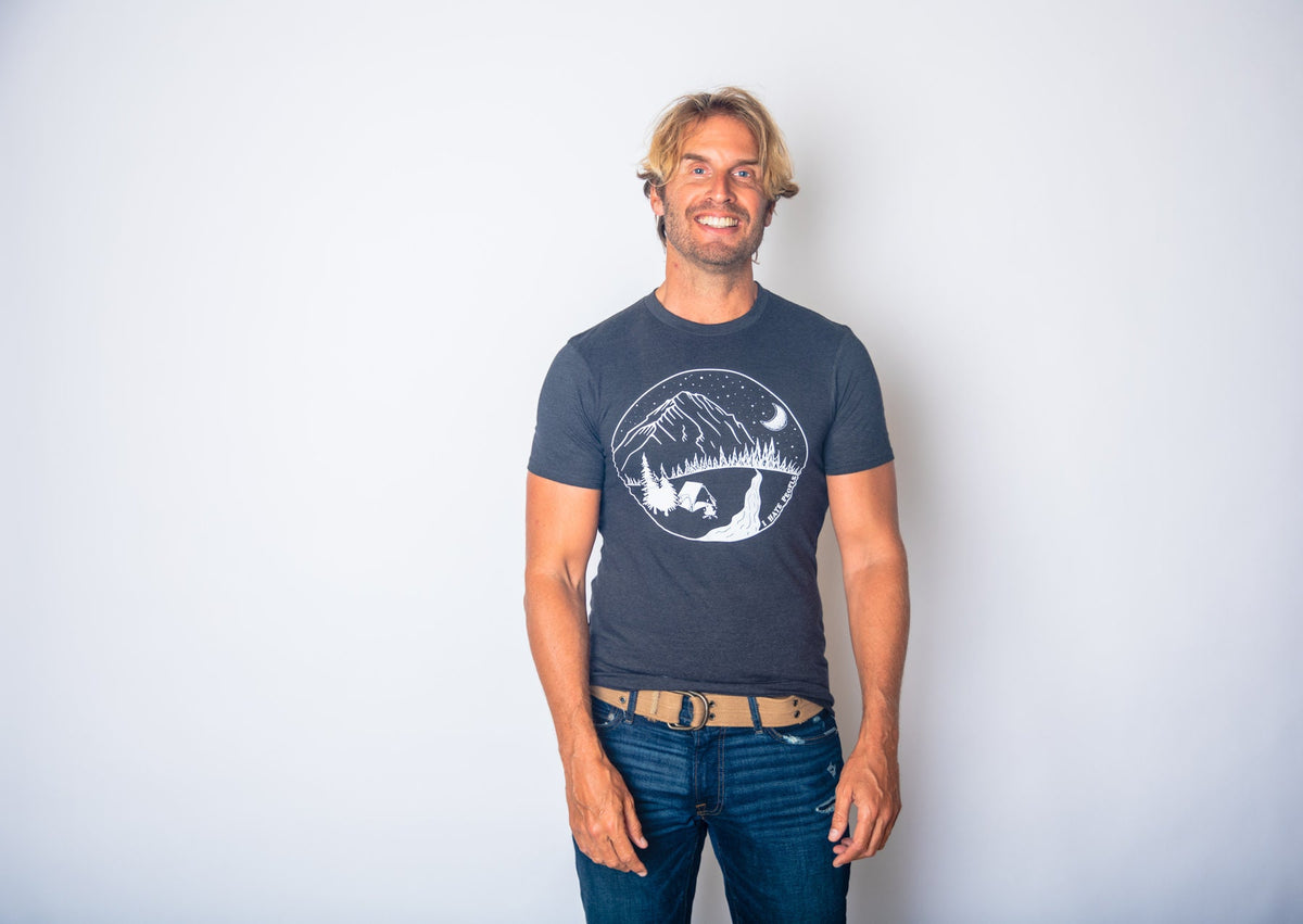 Camping Gear Camping Gift Mens Camping T Shirt Happy Camper T shirt Funny Camping Shirt For Men Campfire Shirt I Hate People Shirt Graphic Tee – Everyday Comfort · Great Gift For Fans