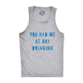 You Had Me At Day Drinking Summer Tanks Vacation Tanks Mens Lake Tank Top Mens Funny Shirt Boating Tank Day Drinking Tanks Lake Life Tank Top – Everyday Comfort · Perfect For Daily Wear