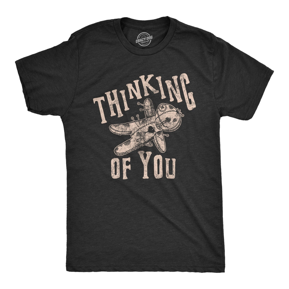 Thinking of You Voodoo Dolls Ex Shirts Funny Shirts Halloween Shirt Voodoo Shirt Halloween Shirt Funny Voodoo Shirts Funny Halloween Graphic Tee – Fan Favorite · High-Quality Print