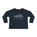 Pittsburgh Pennsylvania Toddler Long Sleeve Shirt Skyline Unisex Toddler Pittsburgh T Shirt Personalization Available Graphic Tee – Bold Style · Great Gift For Fans