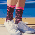 Spirit Animal Flamingo Flamingo Socks Cute Womens Socks Hawaiian Socks Novelty Socks Lets Get Flocked Up Funny Socks Women Graphic Tee – Soft Feel · Trending Graphic Apparel