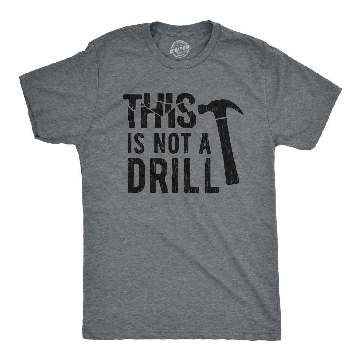 This is Not A Drill VERSION 2 Papa DIY Shirt Fix It Dad Shirt for Dad Woodworker Shirt Mens Funny Shirt Funny Shirts Fathers Day Gift Graphic Tee – Cozy Vibes · Great Gift For Fans