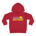 Lake Tahoe California Toddler Hoodie Retro Sunrise Unisex Lake Tahoe Toddler Sweatshirt Personalization Available Hoodie – Soft Feel · Perfect For Daily Wear