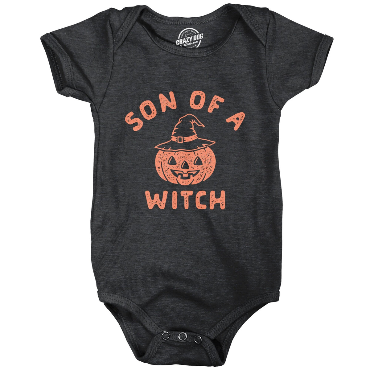 Son Of A Witch Romper Pumpkin Romper Funny Baby Romper Funny Newborn Clothes Baby Clothes Halloween Halloween Costumes Graphic Tee – Everyday Comfort · Top Pick For Any Outfit