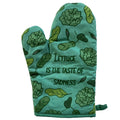Lettuce is The Taste of Sadness Mitt Housewarming Gift Pot Holder Christmas Gift Hostess Gift Funny Oven Mitts Grilling Gift Dad Gift Graphic Tee – Warm & Stylish · High-Quality Print