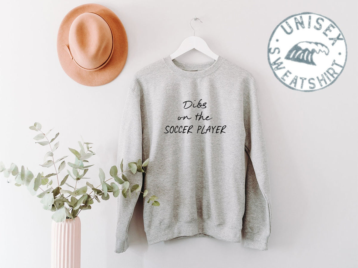 Soccer Player Wife Girlfriend Husband Boyfriend Sweatshirt Funny Sweater Shirt Birthday Gifts for Men and Women Sweatshirt – Cozy Vibes · Perfect For Daily Wear
