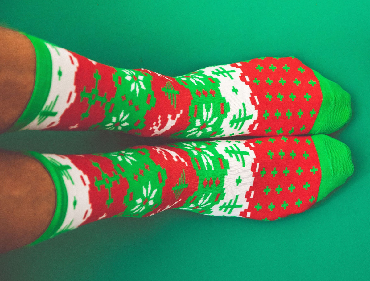 Christmas Socks Adult Christmas Humor Socks UNISEX Socks Ugly Christmas Sweater Socks Funny Socks Festive Socks Christmas Gift Graphic Tee – Bold Style · High-Quality Print