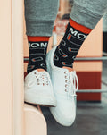 Mom Battery Socks Low Battery Running On Empty Socks Funny Socks Women Gifts For Mom Cute Socks For Mom Mother39s Day Gift Graphic Tee – Feel-Good Design · Great Gift For Fans