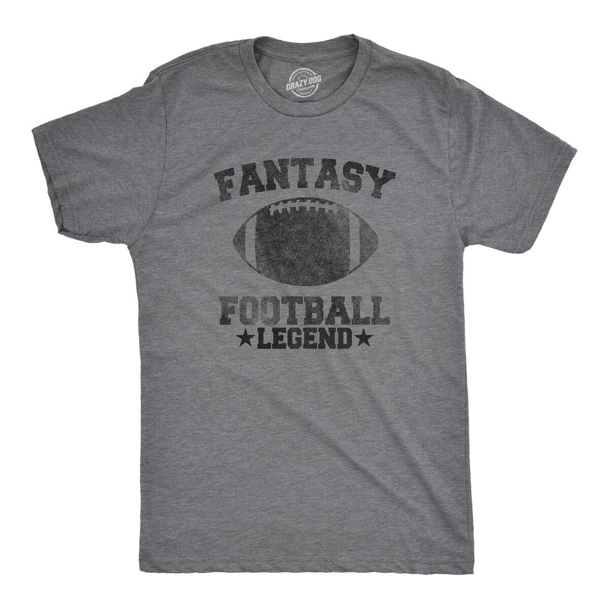 Sports Shirt Men Mens T Shirt Fantasy Football T Shirt Sports Tees Funny Mens Shirt Fantasy Football Legend Funny T Shirt Graphic Tee – Warm & Stylish · Great Gift For Fans