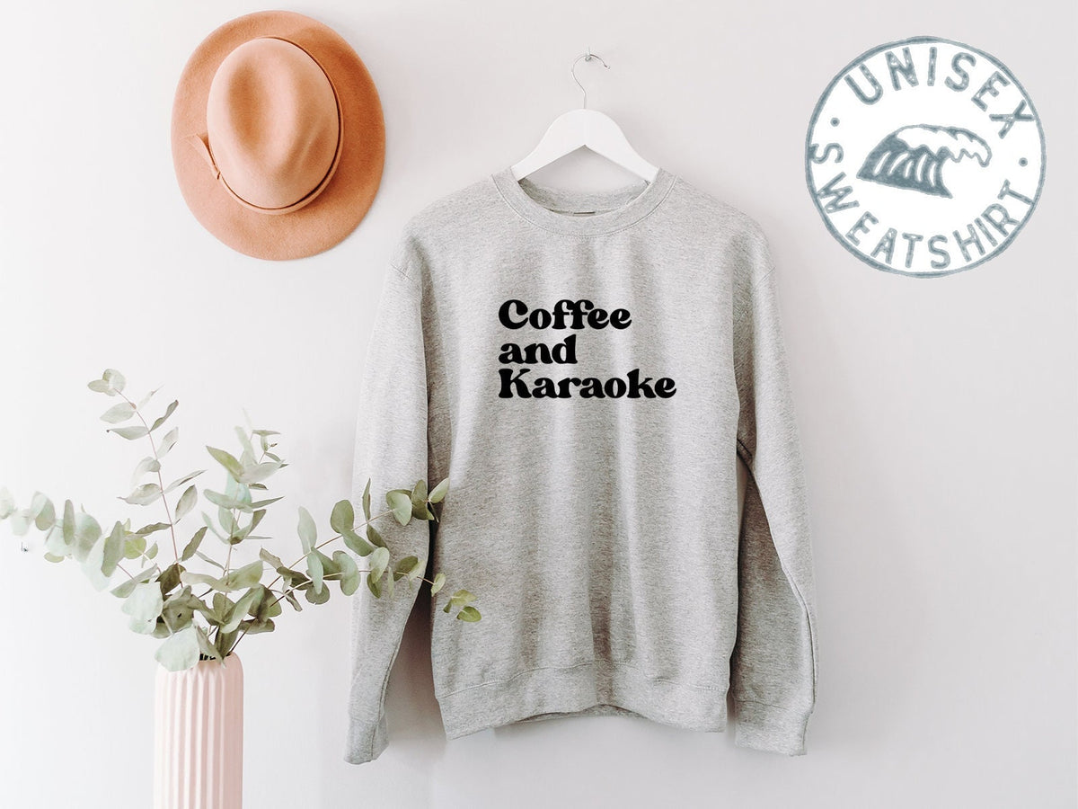 Karaoke 1970s 70s Sweatshirt Funny Sweater Shirt Birthday Gifts for Men and Women Sweatshirt – Warm & Stylish · Perfect For Daily Wear