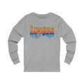Truckee Long Sleeve Shirt Unisex Retro Mountain Sun Long Sleeve Truckee T Shirt Personalization Available Graphic Tee – Fan Favorite · Trending Graphic Apparel