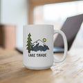 Lake Tahoe California Mug Ceramic Lake Tahoe Mug Personalization Available Graphic Tee – Bold Style · Great Gift For Fans
