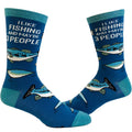 Funny Dad Socks I Like Fishing Maybe 3 People Socks Funky Fishing Socks Fisherman Gifts Under 15 Fish Socks Man Compression Socks Graphic Tee – Cozy Vibes · Trending Graphic Apparel