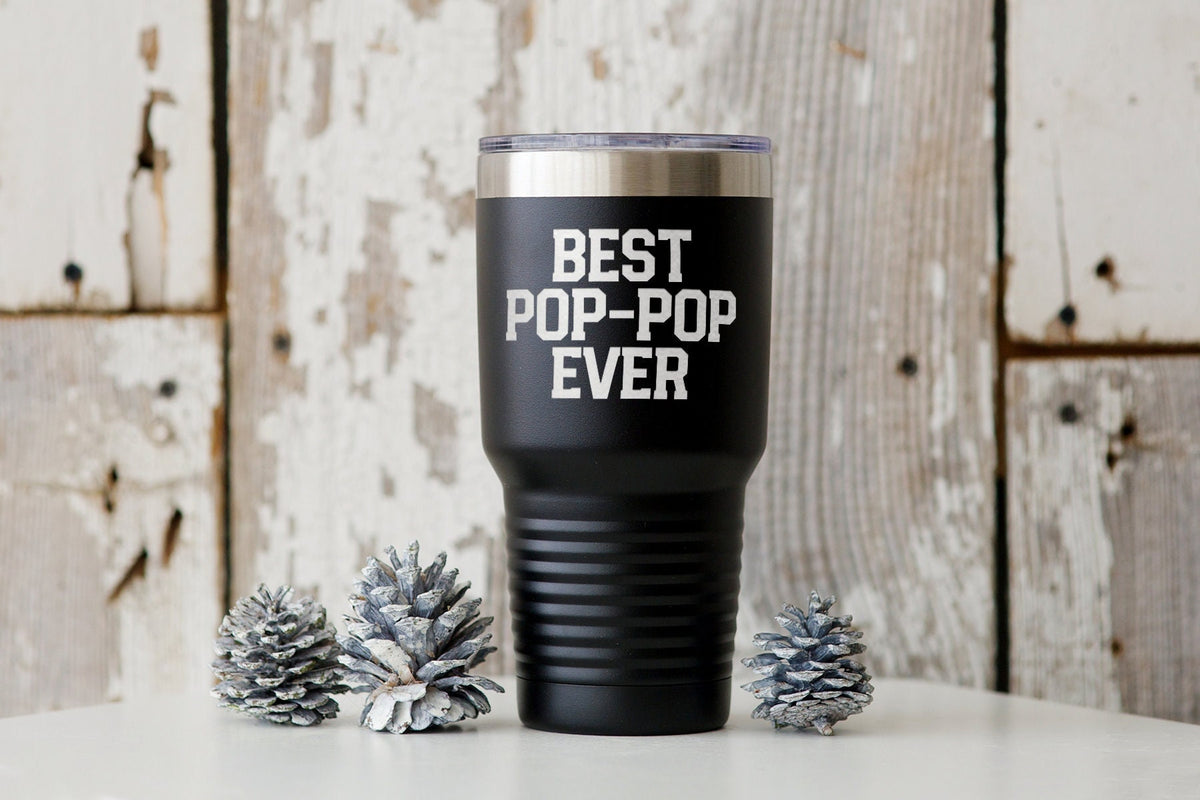Pop Pop Father39s Day Dad New Grandpa Granddad Grandpop Tumbler Funny Appreciation Gifts Travel Coffee Mug Birthday Gift For Men and Wome Graphic Tee – Aesthetic Look · Perfect For Daily Wear