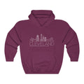 Cleveland Hoodie Adult Unisex Skyline Cleveland Ohio Hoodie Sweatshirt Personalization Available Hoodie – Soft Feel · Top Pick For Any Outfit