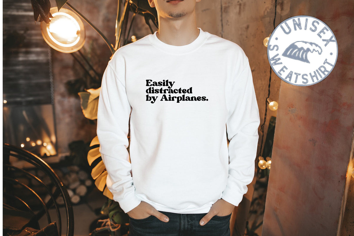 Airplane Pilot 70s 1970s Plane Aviation Sweatshirt Funny Sweater Shirt Birthday Gifts for Men and Women Sweatshirt – Warm & Stylish · Top Pick For Any Outfit