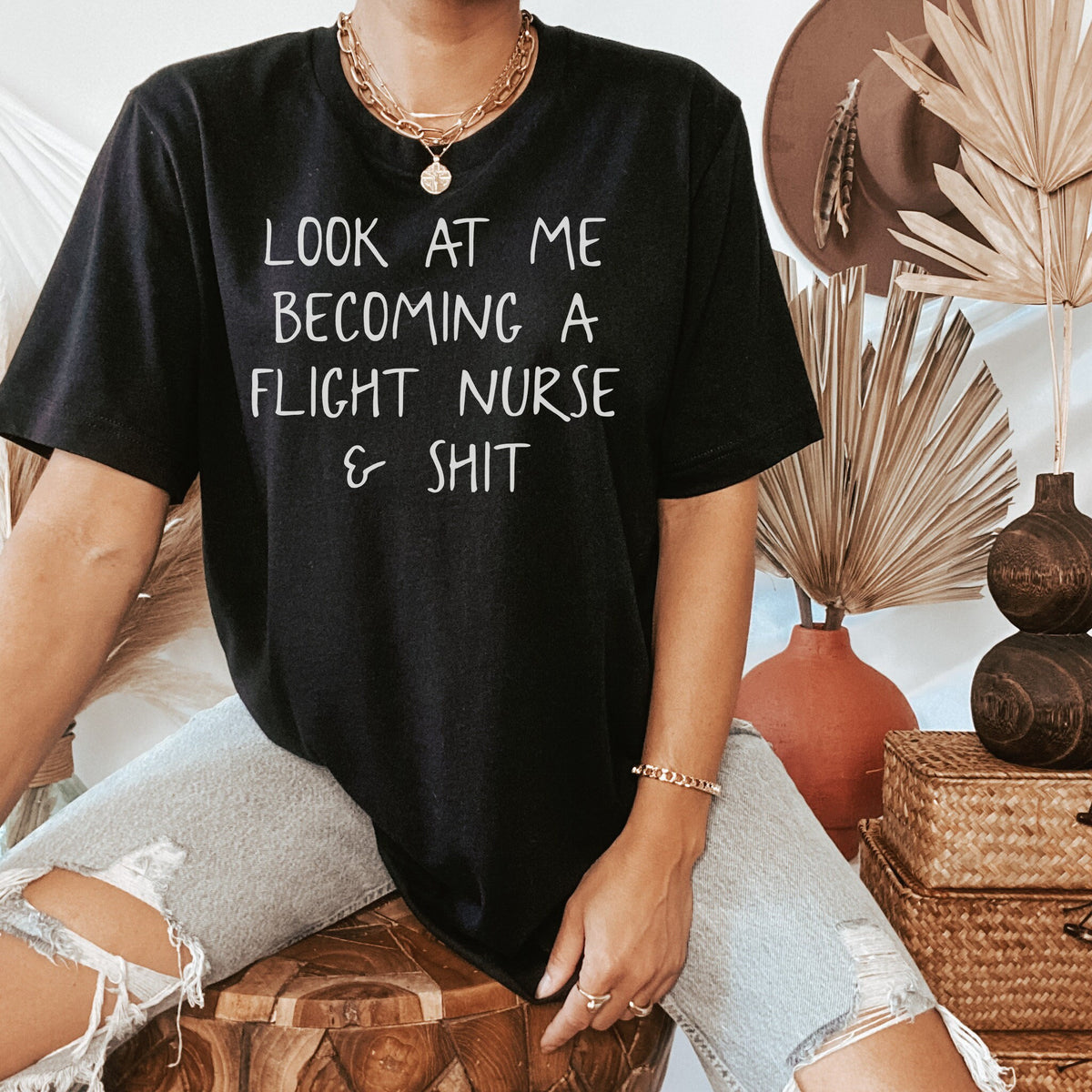 Flight Nurse Gifts Flight Nurse Shirt Flight Nurse Tshirt Flight Nurse Birthday Gifts for Men and Women Graphic Tee – Bold Style · Top Pick For Any Outfit