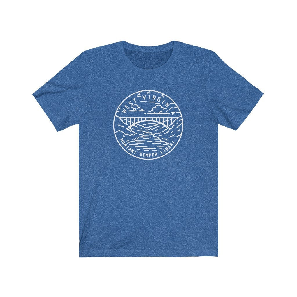 West Virginia Shirt State Design Adult Unisex West Virginia T Shirt Personalization Available Graphic Tee – Warm & Stylish · Perfect For Daily Wear