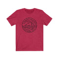 North Dakota TShirt Distressed State Design Unisex North Dakota Shirt Personalization Available Graphic Tee – Cozy Vibes · Great Gift For Fans