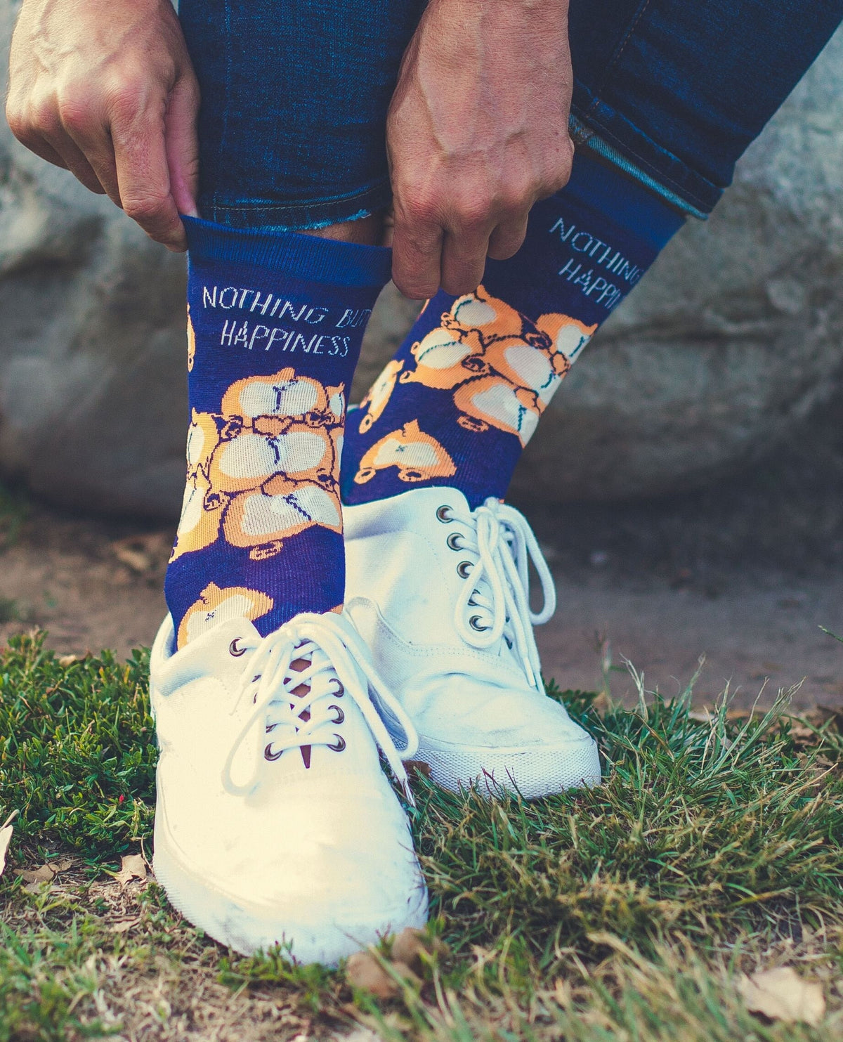 Nothing Butt Happiness Socks Youth Socks Dog Lover Gifts Womens Novelty Socks Cute Dog Socks Funny Socks Women Corgi Socks Kids Socks Graphic Tee – Warm & Stylish · Top Pick For Any Outfit