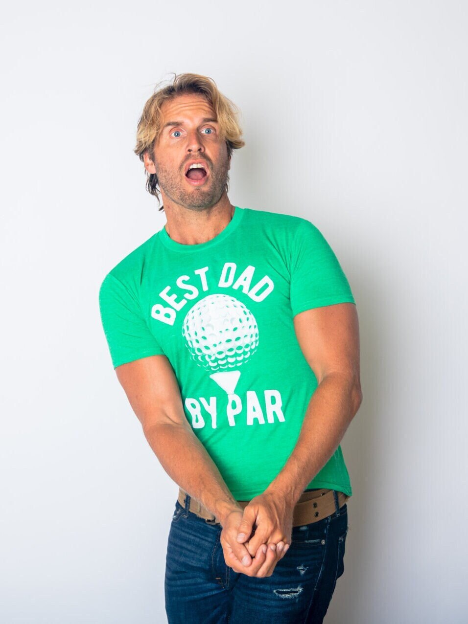 Best Dad By Par Dad Golf Shirts Cool Dad Shirt Dad Gift Ideas Best Dad Ever Shirt Fathers Day Gift Funny Shirt For Dads Golfing Dad Graphic Tee – Aesthetic Look · High-Quality Print
