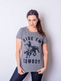 Cowgirl Shirt Ride Em Cowboy Horse Graphic Shirt Funny Horse Shirt Womens Cowgirl Shirt Horse Riding Shirt Equestrian Shirt Graphic Tee – Warm & Stylish · Top Pick For Any Outfit
