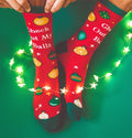 Christmas Socks Adult Christmas Humor Socks Men39s Socks Check Out My Balls Funny Socks Festive Socks Christmas Gift Compression Socks Graphic Tee – Soft Feel · Trending Graphic Apparel