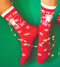 Christmas Socks Adult Humor Socks Do It For The Ho39s Funny Socks Festive Socks Christmas Gift Santa Socks Compression Socks Graphic Tee – Everyday Comfort · High-Quality Print