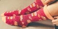 Pumpkin Spice Socks Funny Womens Fall Socks Funky Socks Pumpkin Spice Latte Socks Pumpkin Pie Socks Autumn Socks Fall Leaves Graphic Tee – Soft Feel · High-Quality Print