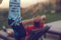 Unisex Mountains Are Calling And I Must Go Socks Mountain Socks Hiking Socks Funky Mens Socks Funny Socks Unisex Compression Socks Graphic Tee – Aesthetic Look · Trending Graphic Apparel