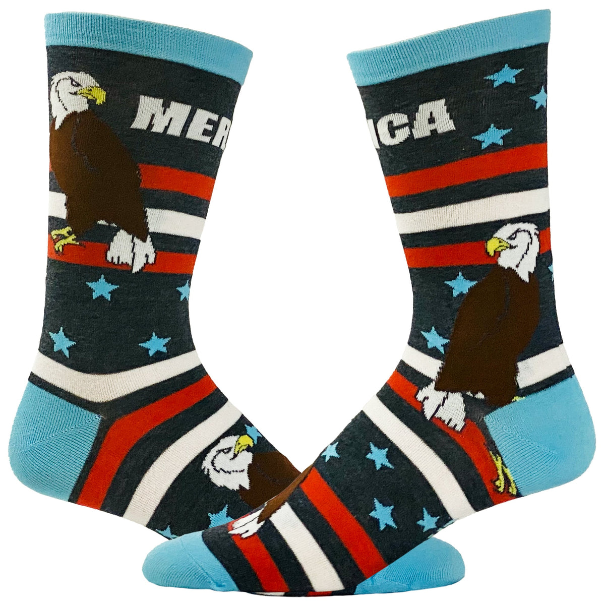 4th Of July Socks Adult Humor Socks 39Merica Socks Funny Eagle Socks Funny Socks Striped Socks Stars and Stripes Graphic Tee – Aesthetic Look · Top Pick For Any Outfit