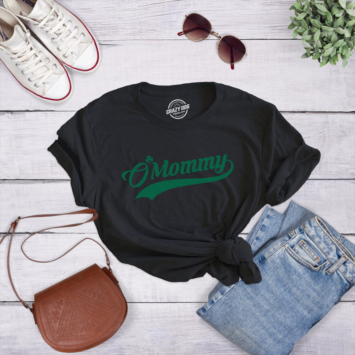 Funny Mom ShirtGift For New Mom Mothers Day GiftFunny Shirt For Moms Irish Mom Shirts O Mommy Shamrock Shirts St Patricks Day Shirts Graphic Tee – Everyday Comfort · Perfect For Daily Wear