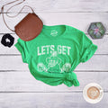Let39s Get Irish Funny Leprechaun Women TshirtsSt Pattys Day Shirts St Patricks Day Shirts Funny ShirtsMagical Graphic Tee – Everyday Comfort · Perfect For Daily Wear