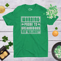 Warning Prone To Shenanigans And Malarkey Saint Patricks Day Shirt Lucky Green shirt Shamrock Shirt Mens Party Clover Shirt Graphic Tee – Premium Graphic · Great Gift For Fans