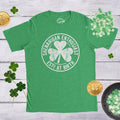 SHENANIGANS Enthusiast CIRCLE Saint Patricks Day Shirt Shenanigans Shirt Lucky Green shirtShamrock Shirt MensClover Shirt Funny Shirts Graphic Tee – Cozy Vibes · High-Quality Print