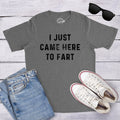 Offensive T Shirt Gift For Him Funny Just Came Here To Fart Toilet Humor Shirt Funny Gift For Guys Farting Shirt Fart Master Shirt Graphic Tee – Everyday Comfort · Top Pick For Any Outfit