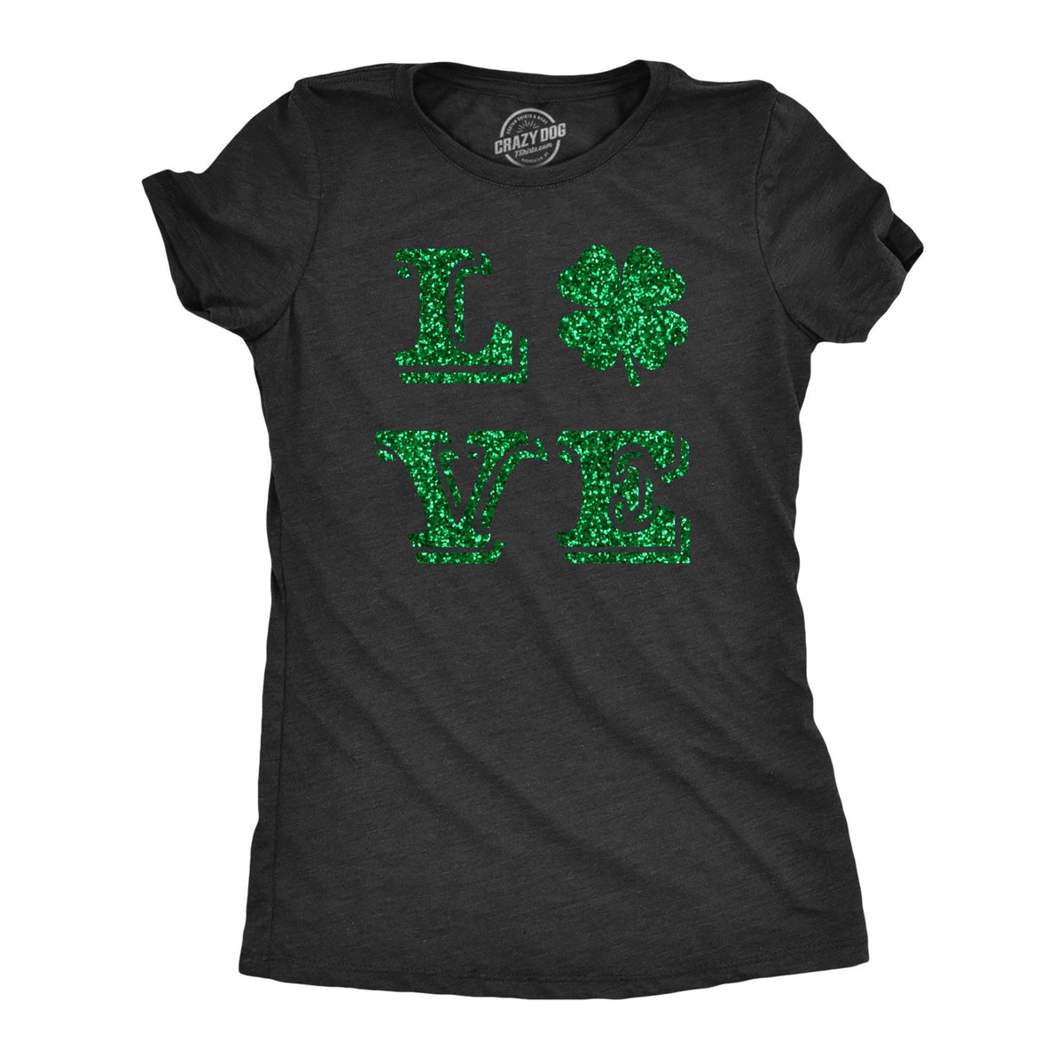 Love Clover GLITTER Shamrock Shirt Women Shenanigan Shirt Lucky Green Irish shirt Luck Of The Irish Ireland Tee Women Clover Shirt Graphic Tee – Easygoing Wear · Top Pick For Any Outfit