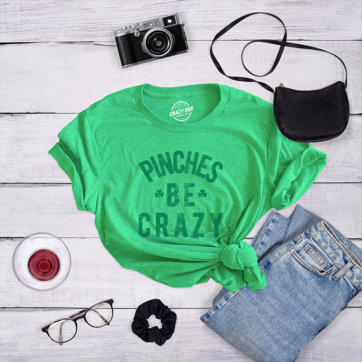 Pinches Be Crazy T Shirt Clover T shirt Woman St Patrick Shirt Bachelorette T Shirt Clover Weekend Party Funny Shamrock Shirt Graphic Tee – Fan Favorite · Trending Graphic Apparel