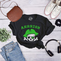 Pirate Shirt St Patricks Day Shirt Women Cute St Pattys Day Shirt Funny St Pats Shirt Green Shamrock Pirate Shirts Arrrish Shirts Graphic Tee – Soft Feel · High-Quality Print