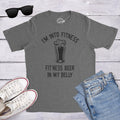 Beer Shirts Men Bachelor Party Shirts Mens Fitness Beer T shirt Funny Drinking Shirts Funny Fitness T Shirt I love Beer T Shirt Graphic Tee – Warm & Stylish · Great Gift For Fans