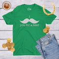I Mustache You For A Beer Beer Shirt Men Funny Drinking Shirt Beer Tee Saint Patricks Day Shirt St Patricks Shirt For Men Graphic Tee – Premium Graphic · Perfect For Daily Wear