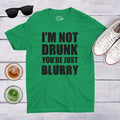Beer Shirts Men Bachelor Party Shirts Not Drunk You39re Just Blurry Funny Drinking Shirts Funny Tshirts I Love Beer St Patricks Day Graphic Tee – Fan Favorite · High-Quality Print