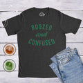 Boozed And Confused St Patricks Shirt Shamrock Shirts Beer Mug Shirt Clover Shirt Funny Shirts Drinking Shirt Offensive Shirts Graphic Tee – Soft Feel · High-Quality Print