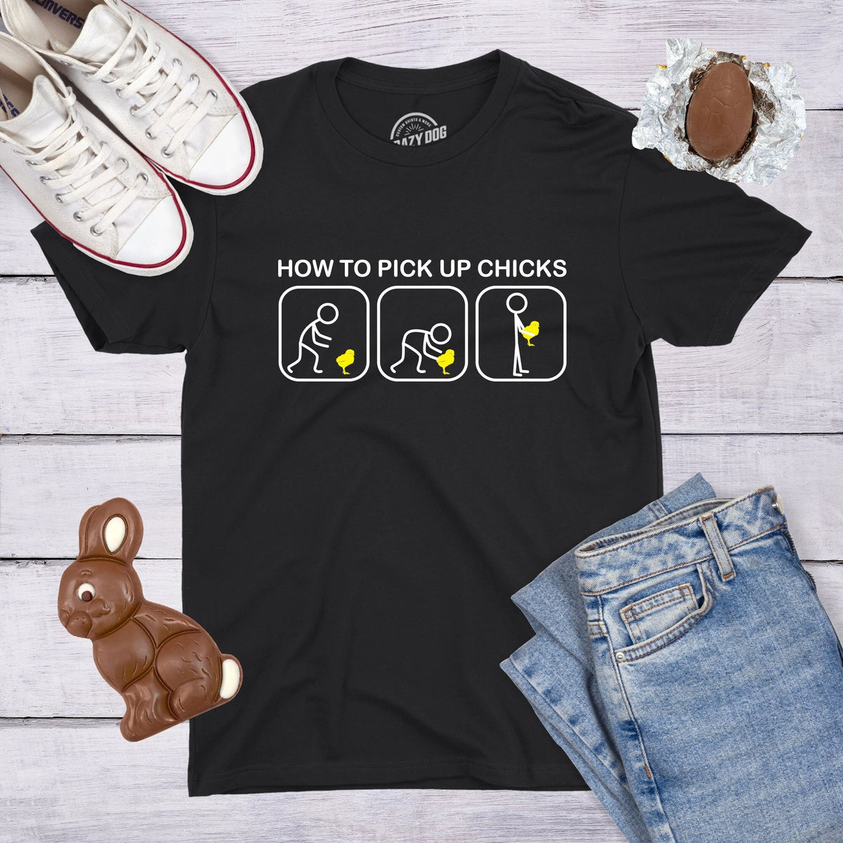 Mens Dating Shirt Serial Dater Shirt How To Pick Up Chicks Shirt Chicken Shirt Farm Owners Gift Funny Cock Shirt Funny pick up line Graphic Tee – Everyday Comfort · Must-Have Style