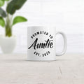 Promoted To Auntie 2020 Cute Auntie Coffee Mug Funny Work Mug Best Auntie Ever Auntie Gifts Gift For Aunties Pregnancy Announcement Graphic Tee – Cozy Vibes · Great Gift For Fans