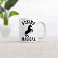 Unicorn Coffee Mug Unicorn Mug Funny Work Mug Cool Coffee Mug Girl Coffee Mug Funny Coffee Mug Fcking Magical Mug Graphic Tee – Bold Style · Perfect For Daily Wear