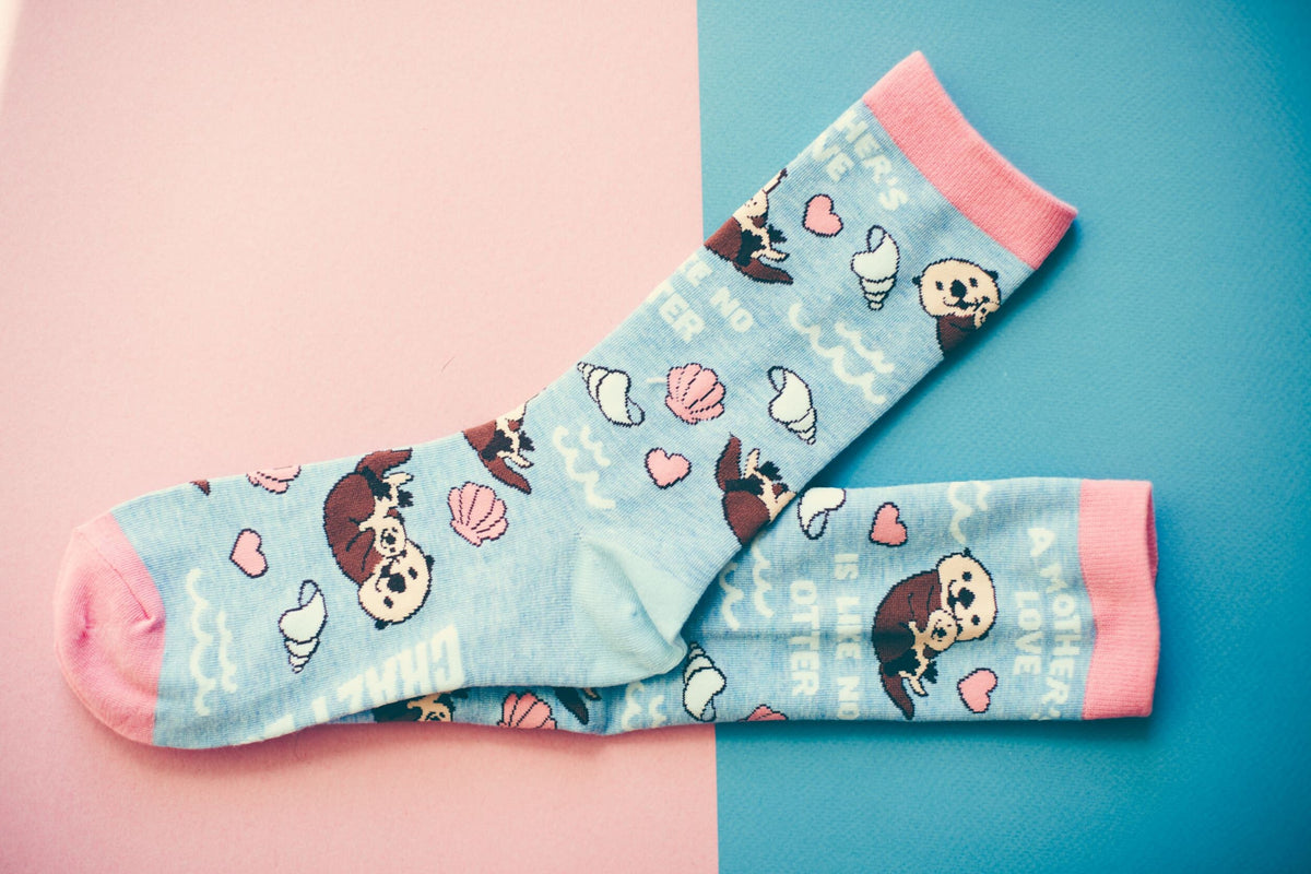 Mother39s Love Like No Otter Otter Socks Cute Animals Funny Socks Women Cute Socks For Mom Mother39s Day Gift Mom Socks Graphic Tee – Aesthetic Look · High-Quality Print