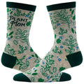 Plant Mom Socks Womens Gardening Socks Cute Womens Socks Funny Socks Women Plant Eater Plant Lover Indoor Plant Compression Socks Graphic Tee – Soft Feel · High-Quality Print