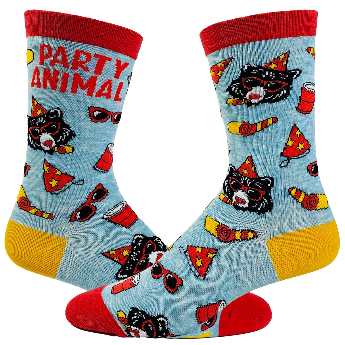 Party Animal Socks Bear Socks Funny Father Socks Funky Socks Family Socks Man Youth Socks Kids Socks Outdoor Socks Graphic Tee – Everyday Comfort · Top Pick For Any Outfit
